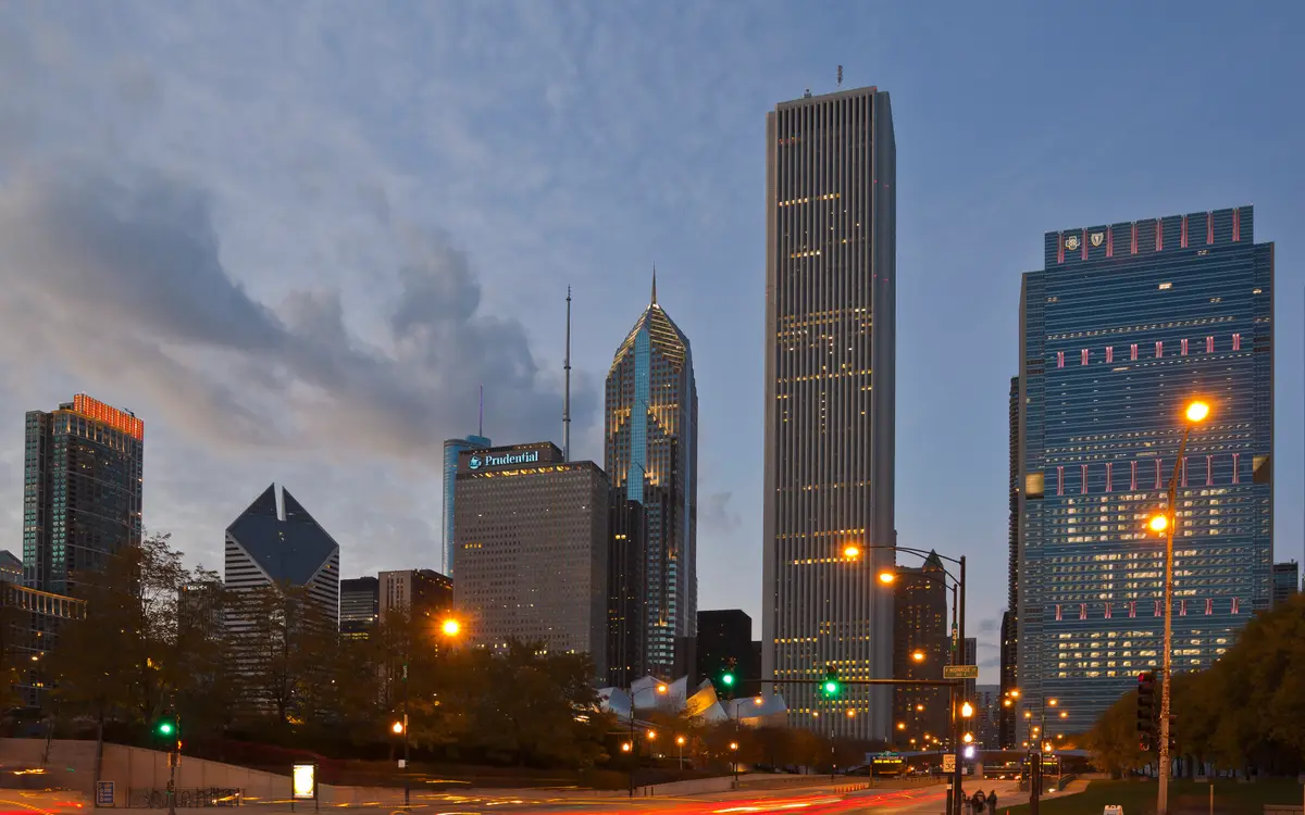 Web design in Chicago: Chicago Skyline, Chicago, Illinois, USA