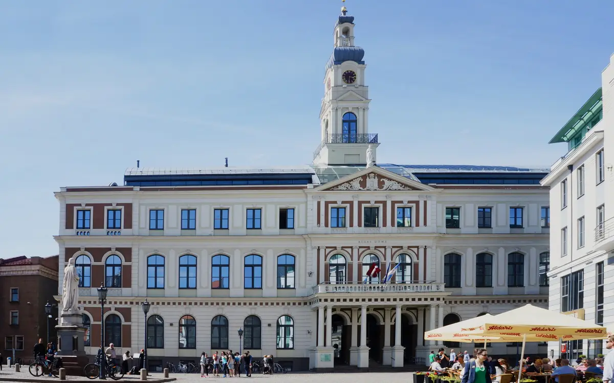 Web design in Latvia: Riga City Council Riga, Latvia. Lettonie