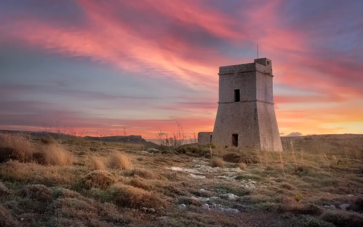 Web design in Malta: Malta landscape