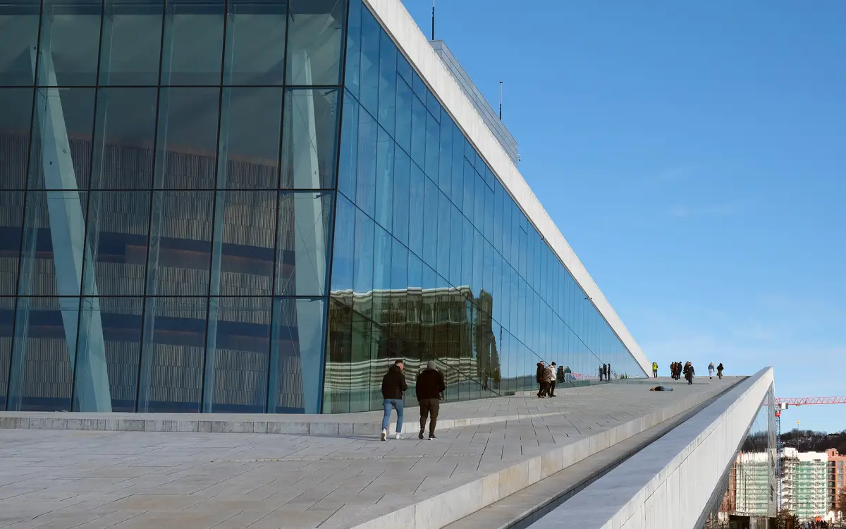 Web design in Oslo: Oslo Opera House