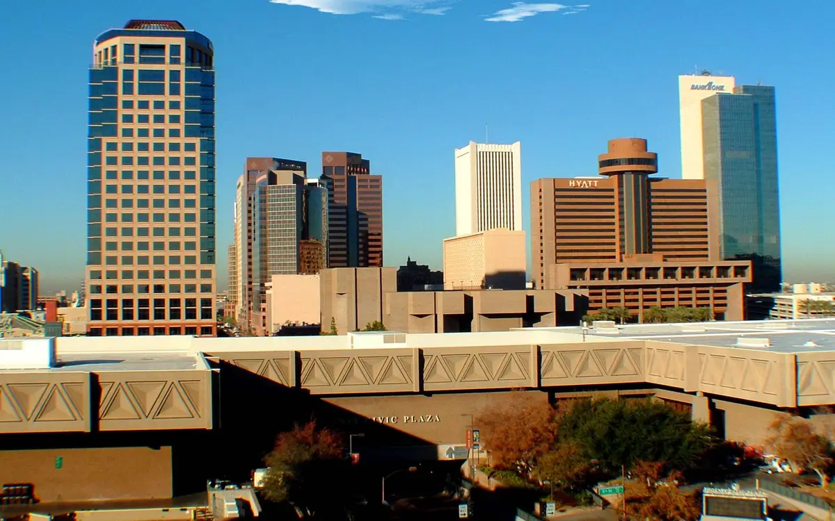 Web design in Phoenix: Phoenix skyline
