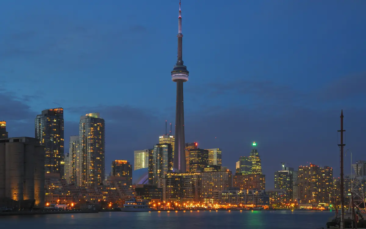 Web design in Toronto: Skyline of Toronto